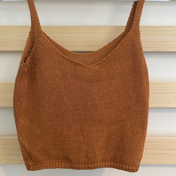 Threadbare Orange tank top - Picture 2 of 3